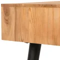 Table à écrire Bois d'acacia massif 118 x 45 x 76 cm