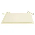 Chaises pliables de jardin 4 pcs avec coussins Bois d'acacia