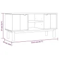 Meuble TV OTTA 113,5x43x57 cm Bois de pin massif