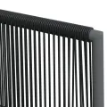 Chaises de jardin et coussins lot de 2 noir 54x60,5x83,5 cm