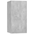 Ensemble de meuble TV 6 pcs Gris béton Aggloméré
