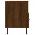 Meuble TV chêne marron 102x36x50 cm bois d'ingénierie