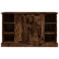 Buffet Chêne fumé 100x35,5x60 cm Bois d'ingénierie