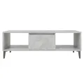 Table basse Gris béton 103,5x60x35 cm Aggloméré