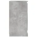 Buffet gris béton 70x35,5x67,5 cm bois d'ingénierie
