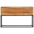 Table console 120x30x75 cm Bois d'acacia massif
