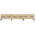 Meuble TV Chêne sonoma 150x34,5x30 cm Bois d'ingénierie