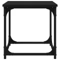 Table d'appoint Noir 40x40x40 cm Bois d'ingénierie