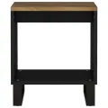 Table basse 40x31x46 cm Bois de manguier solide et d'ingénierie