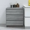 Buffet Sonoma gris 70x41x75 cm Bois d'ingénierie