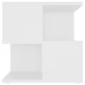 Table d'appoint Blanc 40x40x40 cm Aggloméré
