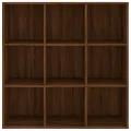 Armoire à livres Chêne marron 98x30x98 cm