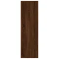Armoire à livres Chêne marron 98x30x98 cm