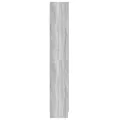 Bibliothèque Sonoma gris 82,5x30,5x185,5 cm Bois d'ingénierie