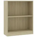 Bibliothèque Chêne sonoma 60x24x74,5 cm Bois d'ingénierie