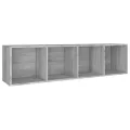 Bibliothèque/Meuble TV Sonoma gris 36x30x143 cm