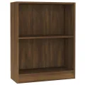 Bibliothèque Chêne marron 60x24x74,5 cm Bois d'ingénierie