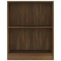 Bibliothèque Chêne marron 60x24x74,5 cm Bois d'ingénierie