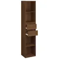 Bibliothèque Chêne marron 36x30x171 cm Bois d'ingénierie