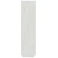 Bibliothèque/Séparateur de pièce Blanc 60x35x135 cm Pin massif