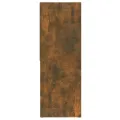 Bibliothèque Chêne fumé 67x24x161 cm Bois d'ingénierie