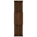 Bibliothèque/Cloison Chêne marron 80x24x96 cm Bois d'ingénierie