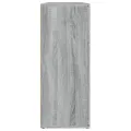 Buffet Sonoma gris 91x29,5x75 cm Bois d'ingénierie
