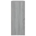 Buffet Sonoma gris 60x30x75 cm Bois d'ingénierie