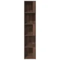 Armoire d'angle Chêne marron 33x33x164,5 cm Bois d'ingénierie