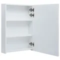 Armoire de salle de bain à miroir LED 50x13x70 cm