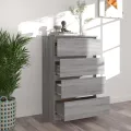 Buffet Sonoma gris 60x35x98,5 cm Bois d'ingénierie