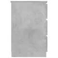 Bureau Gris béton 140x50x77 cm Aggloméré