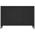 Buffet Noir 104x35x70 cm Aggloméré