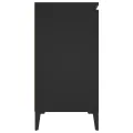 Buffet Noir 104x35x70 cm Aggloméré