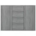 Buffet Sonoma gris 88x30x65 cm Bois d'ingénierie