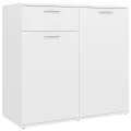 Buffet Blanc 80x36x75 cm Aggloméré