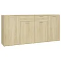 Buffet Chêne sonoma 160x36x75 cm Aggloméré