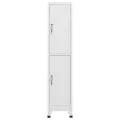 Armoire à casier avec 2 compartiments 38x45x180 cm