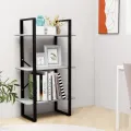 Étagère de rangement Gris béton 60x30x105 cm Aggloméré