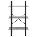 Étagère de rangement Gris béton 60x30x105 cm Aggloméré