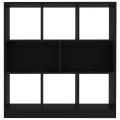Bibliothèque Noir 97,5 x 29,5 x 100 cm Aggloméré