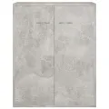Buffet Gris béton 60 x 30 x 75 cm Aggloméré