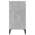 Buffet Gris béton 60x35x70 cm Aggloméré