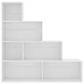 Bibliothèque/Cloison Blanc 155x24x160 cm Bois d'ingénierie