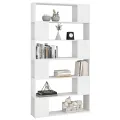 Bibliothèque/Séparateur de pièce Blanc 100x24x188 cm