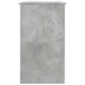 Bureau Gris béton 90x45x76 cm Aggloméré