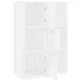 Armoire de rangement Blanc 60x29,5x90 cm Bois d'ingénierie