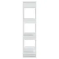 Bibliothèque/Séparateur de pièce Blanc 80x30x123,5 cm