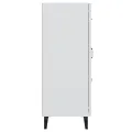 Buffet Blanc 69,5x34x90 cm Bois d'ingénierie