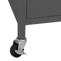 Armoire de rangement Anthracite 60x35x56 cm Acier